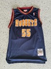 DIKEMBE MUTOMBO Denver Nuggets Jersey. Size 44L. Mitchell & Ness. DISTRESSED. — photo 2