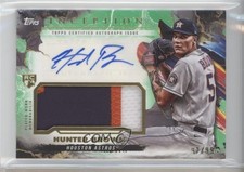 2023 Topps Inception Green /99 Hunter Brown #IAP-HB Patch Auto 6m7