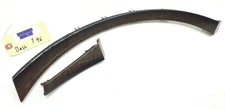2011-2017 INFINITI QX56 QX80 FRONT DASH MOLDING TRIM WOOD SET X2 OEM.