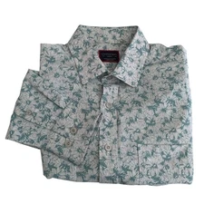 UNTUCKit Men's Size S Floral Arcari Button Up Long Sleeve Regular Fit Shirt