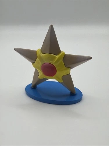 Vintage 1999 Pokémon 1.5" Staryu Water Star CGTSJ Mini Figure Toy TOMY