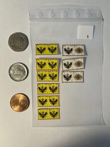 SPECIAL OFFER #1 Wargames Flags Printouts 9x 20mm NAPOLEONIC AUSTRIAN CAVALRY