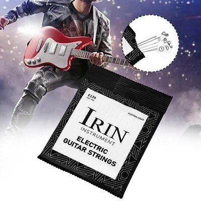 Dynamic Response IRIN E139 E-Gitarrensaiten Neusellegierung silber 6 Stück