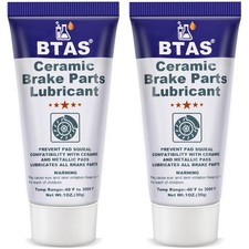 Brake Anti-Seize Ceramic Grease 1oz - High Temp Lubricant for Caliper Parts