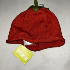 New Gymboree Pumpkin Beanie Hat Unisex Boys Girls 12-18 Months Baby
