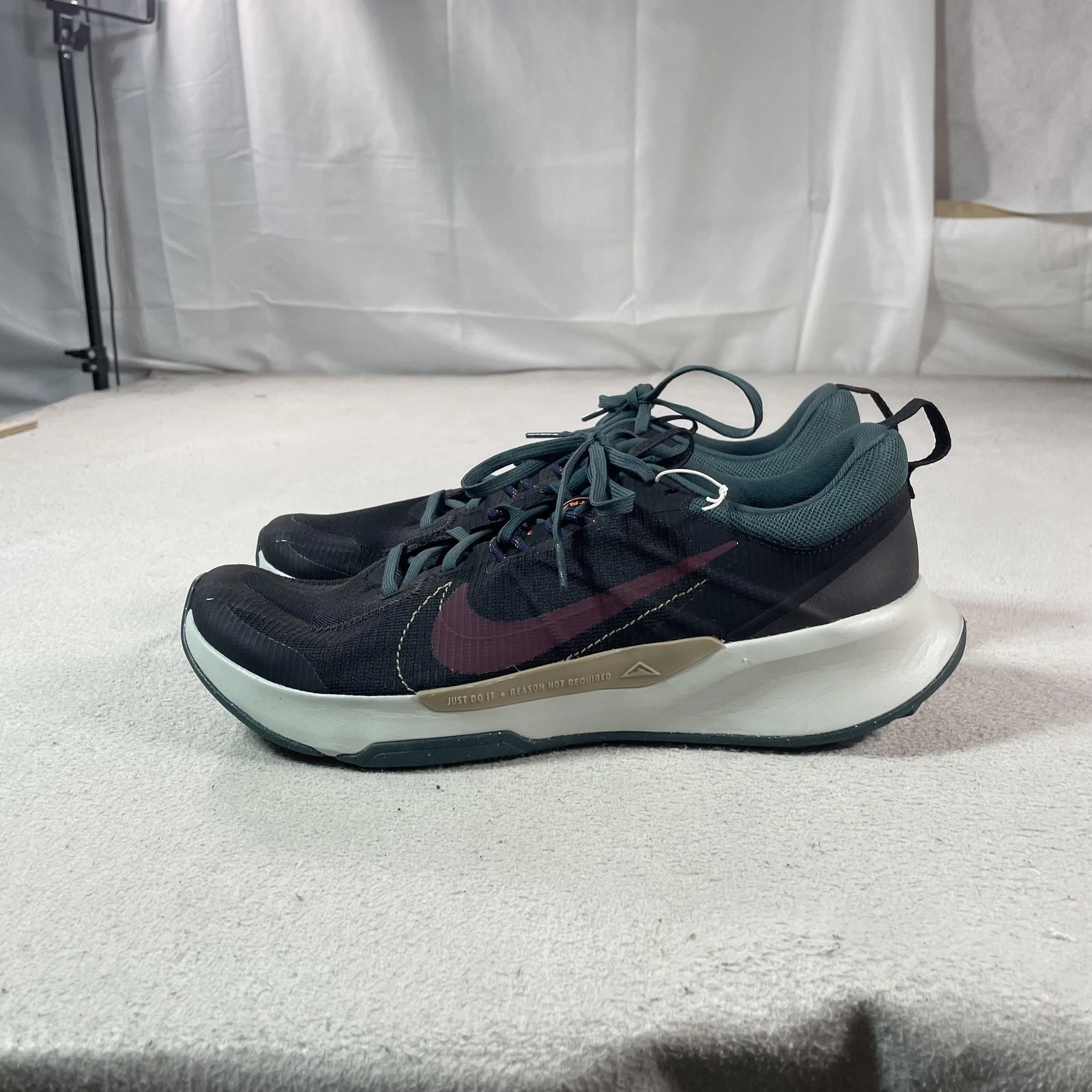 Nike Trail Shoes Mens Size 12 Black Running Hiking Sneakers Mesh Trail DM0822