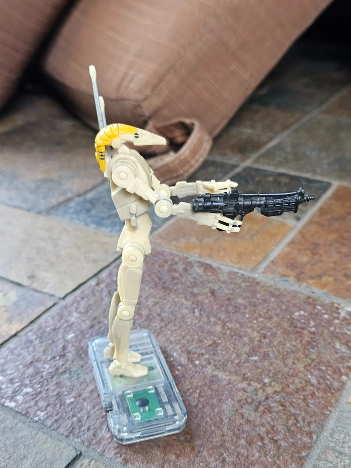 Star Wars Episode 1 OOM-9 Battle Droid Commander 3.75" Figure 1998 Hasbro - Image 4 of 4