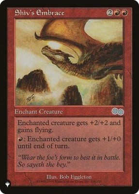 Shiv's Embrace - NM U : The List