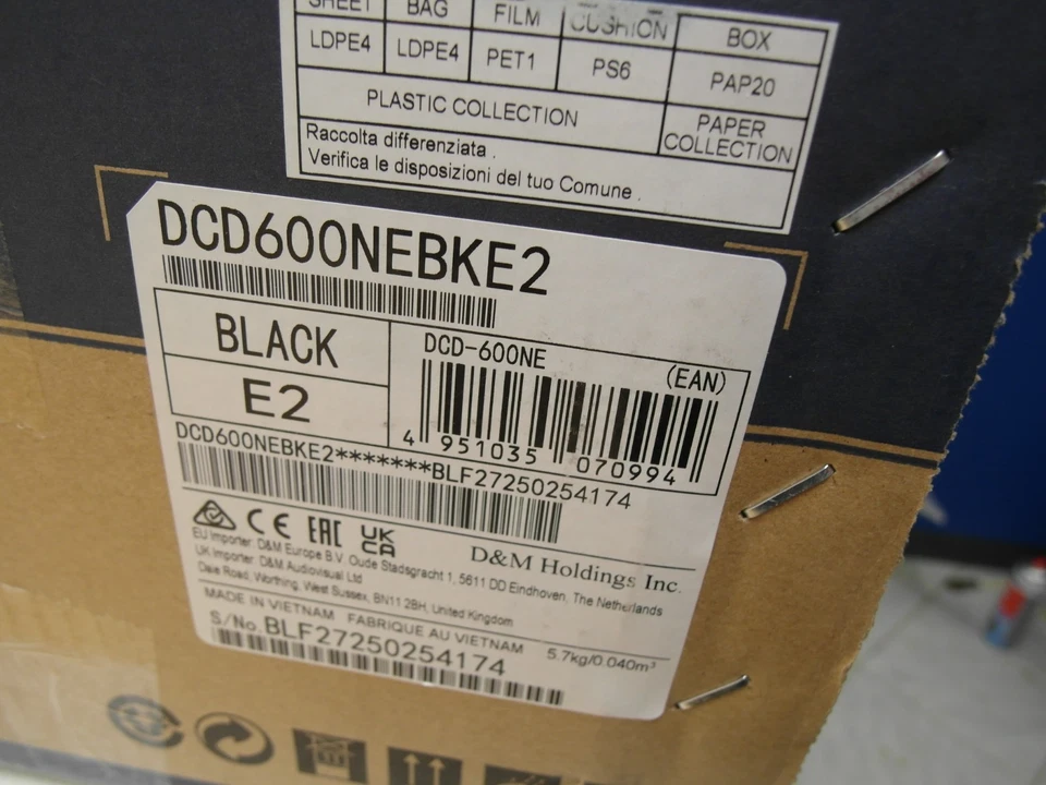 Denon DCD-600NE CD-Player - Schwarz - Bild 4 von 4