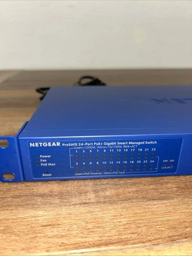Netgear Smart GS724TP Ethernet Switch - Thumbnail 5