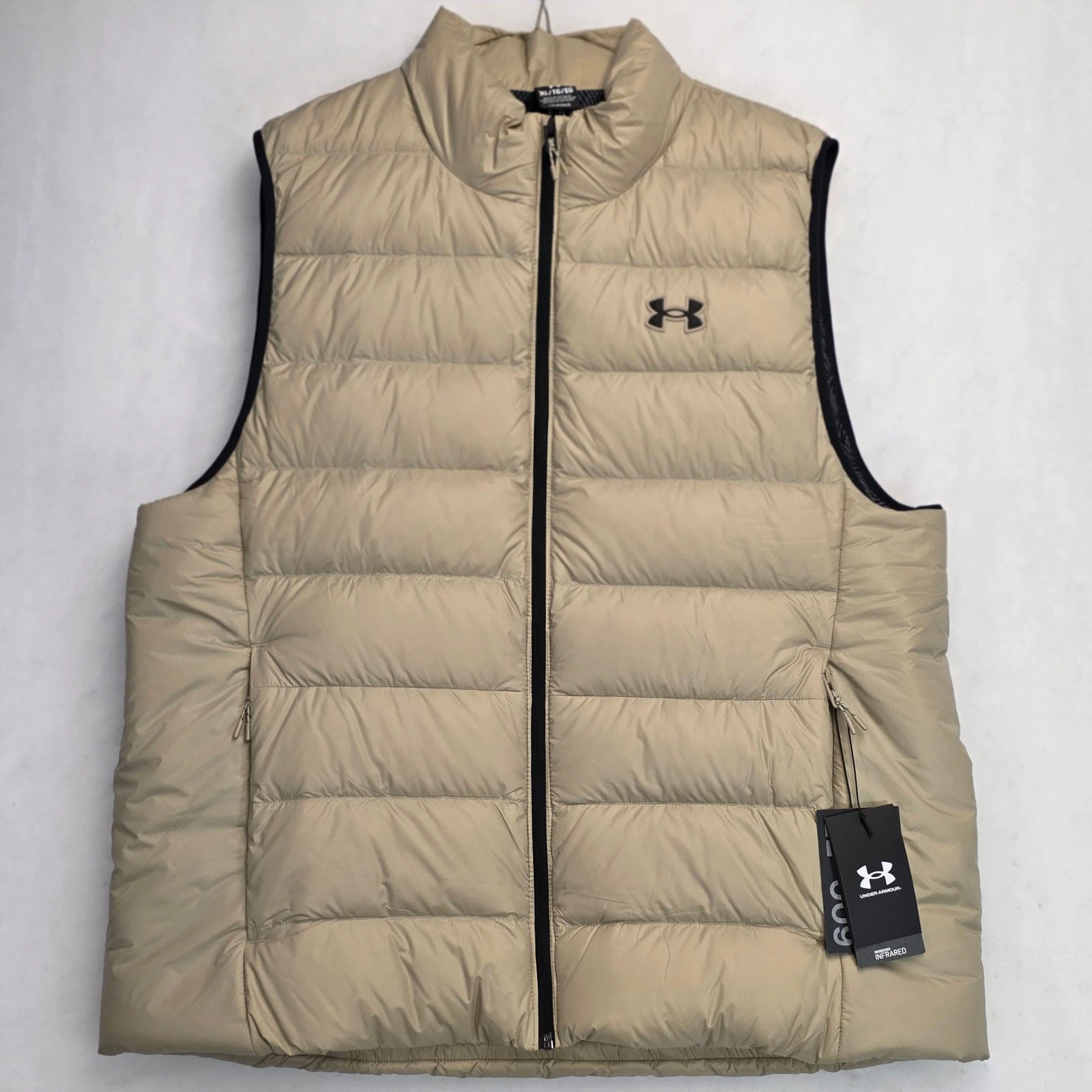Under Armour Men's Storm Legend Down Puffer Vest Size M Beige Water Resistant
Opens in a new window