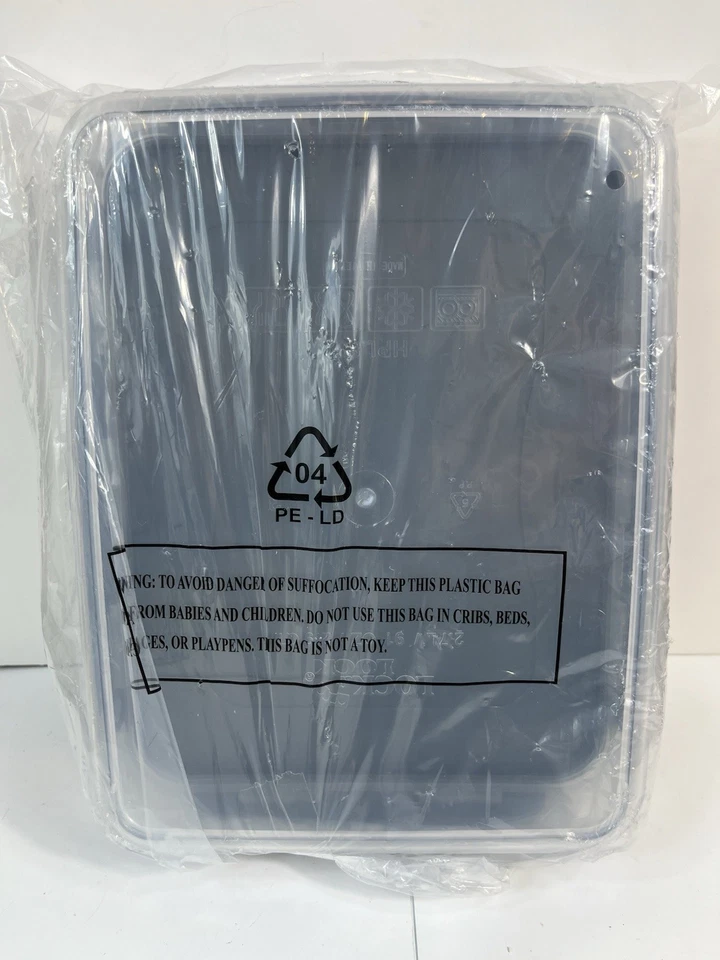 Contenedor de almacenamiento de alimentos rectangular Lock & Lock Locknlock 91 OZ Foto 2 de 4