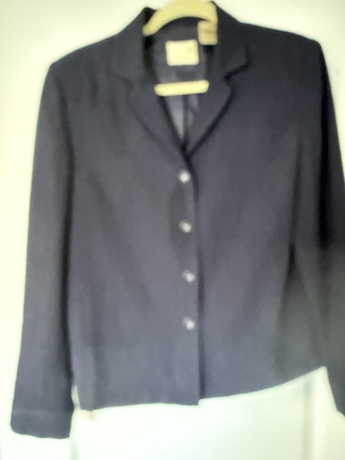 Jacket Button Down Blue Size 10 - image 2