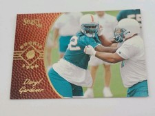 1996 Pinnacle Daryl Gardener #173 Rookie Miami Dolphins Football Card. rookie card picture