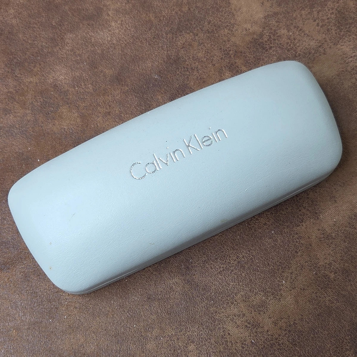 Calvin Klein Jeans Silver Eyeglass Case Calvin Klein Eyeglass Cases & Storage for sale - eBay main image 2