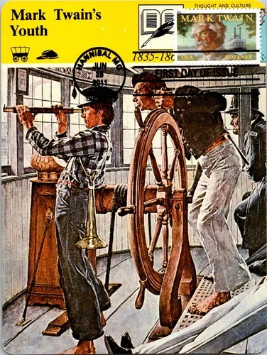 Dr Jim Stamps Maximum Card Mark Twain Forever Fdc