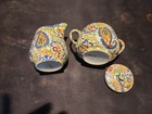 Paisley design ceamer and sugar bowl — photo 2