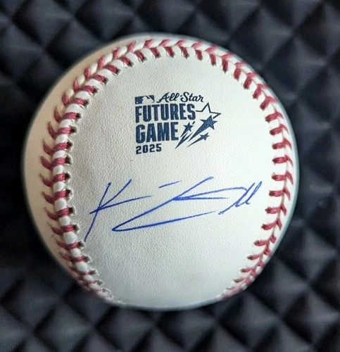 Konnor Griffin Signed Baseball Futures Logo Pittsburgh Pirates MLB  COA