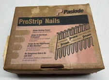 Paslode ProStrip Nails 3-1/4” X .131 Smooth Shank 30 Degree D-Head (Partial Box)