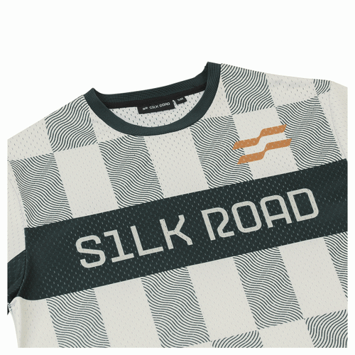 Silk Road Riding Moto Motorcycle Motorbike Jersey Green - Picture 3 of 4