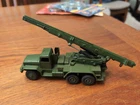 Vintage Dinky Toys Supertoys 665 Honest John Missile Launcher Spring Works VGC