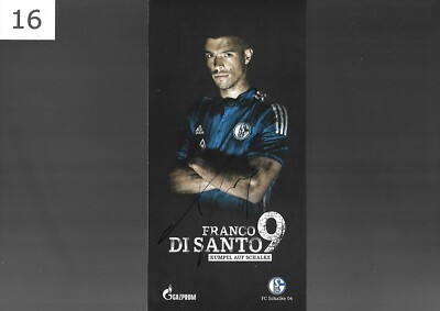 Franco Di Santo - Handsignierte Autogrammkarte. Verein, Saison Siehe Bild