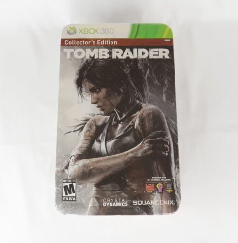 Tomb Raider Collectors Edition Xbox 360 Game New & Sealed - Picture 1 of 6