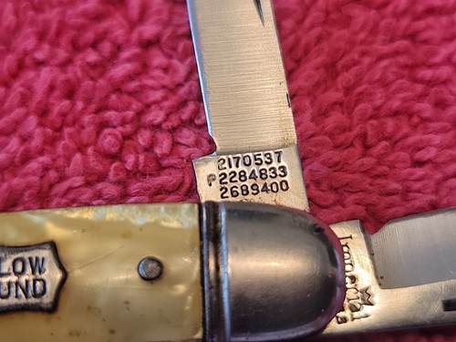 IMPERIAL HOLLOW GROUND STAINLESS 2 BLADE POCKET KNIFE VTG USA ๐บ๐ธ - Picture 13 of 15