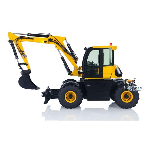 1/14 RC Hydraulic Excavator 110W 9CH Valve 3Arms Metal Digger Model PL18EV Radio - Picture 5 of 15