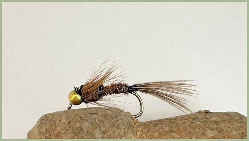 Gold Head Trout Flies, 50 Pack Mixed Lure & Nymph, Size 10/12, 15 Varieties SF5R - Picture 15 of 15