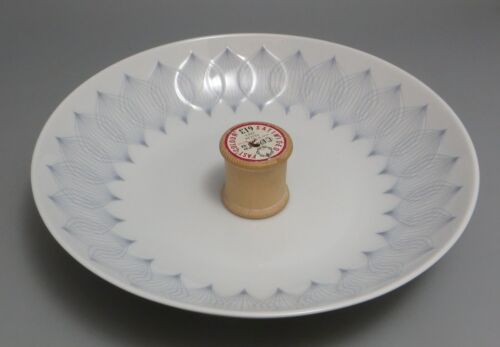 Rosenthal Ballet Lotus, Blue/Grey no Trim - Cereal / Dessert Bowl BJORN WIINBLAD - Picture 5 of 8