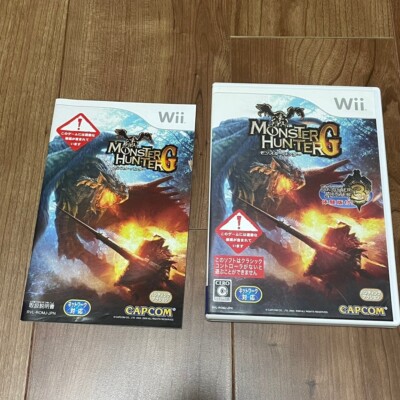 Monster Hunter G Nintendo Wii Japan Complete with2 disc , Case and