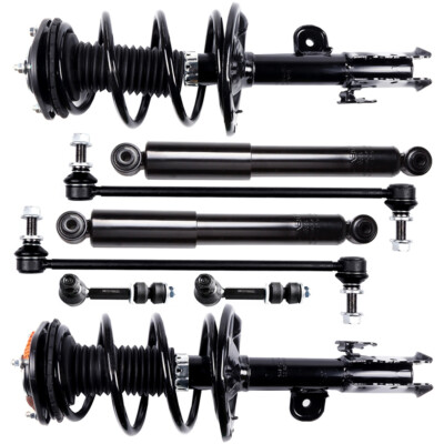 Fits 2006-2012 Toyota Rav4 Front Struts W/Springs & Rear Shocks & Sway Bar Links