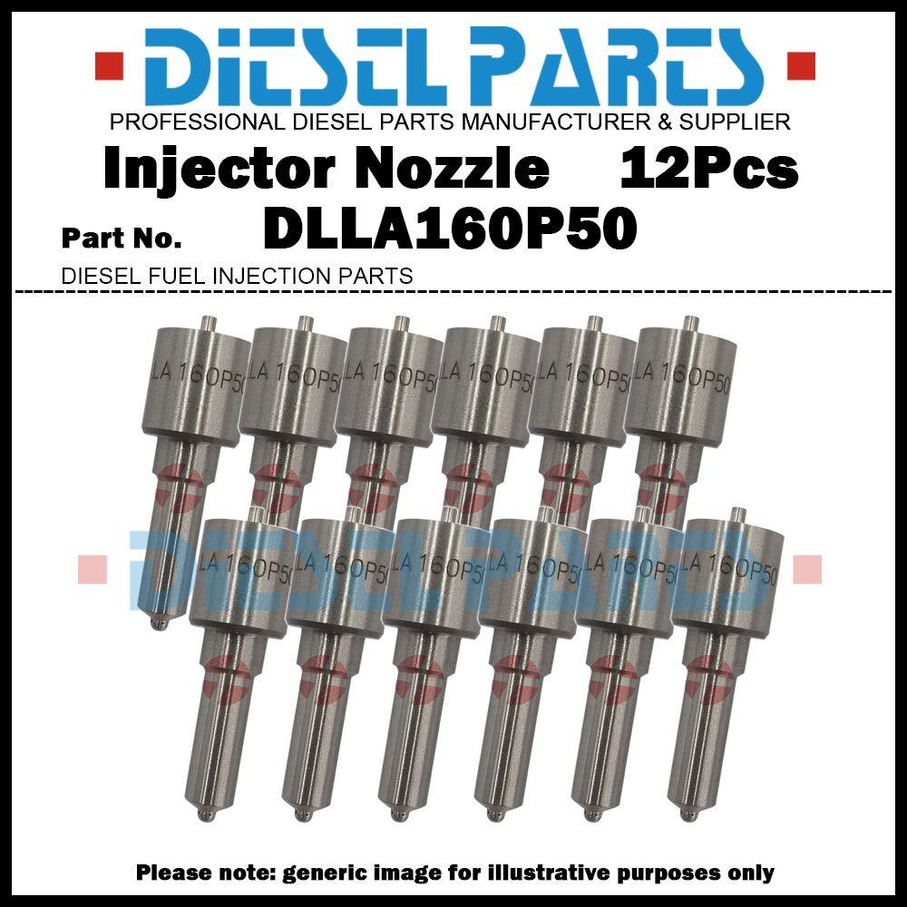 12x Fuel Injector Nozzle 093400-5500 ND-DLLA160P50 for MITSUBISHI