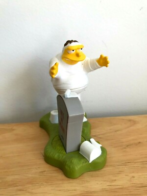 Simpsons Spooky Light Ups Burger King 2001 Barney Gumble Figure