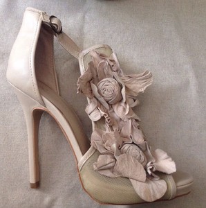 flower heel sandals