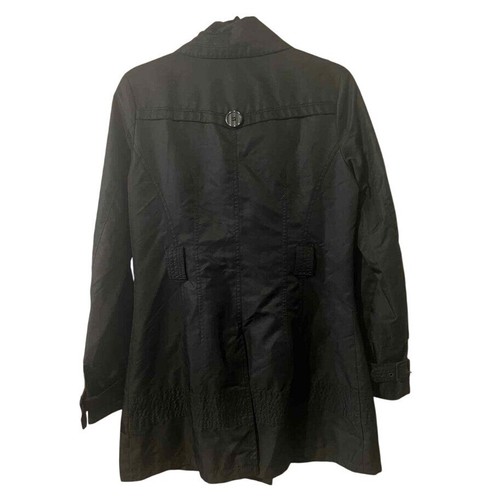 New York Yoki Collection Est 2003 Trenchcoat schwarz Junior Größe Medium - Bild 2 von 4