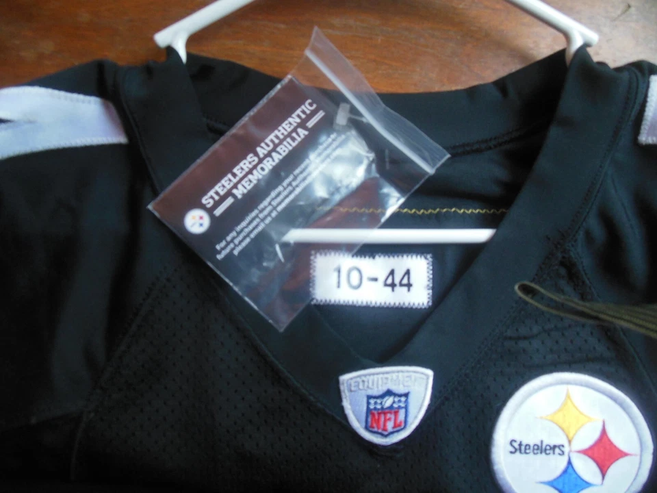 Camiseta Robinson #14 emitida por el equipo Pittsburgh Steelers 2010 talla 44 certificado de autenticidad 313516 Foto 4 de 4