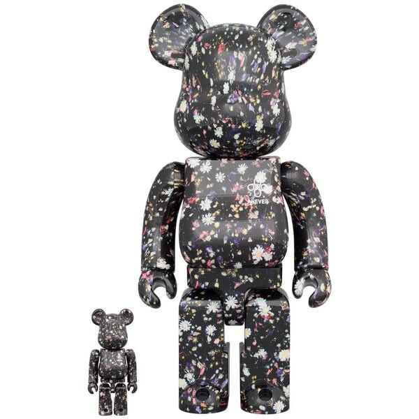 BE@RBRICK 400% & 100% ANEVER BLACK Medicom Toy Bearbrick BE@RBRICK 400% & 100% ANEVER BLACK Medicom Toy Bearbrick