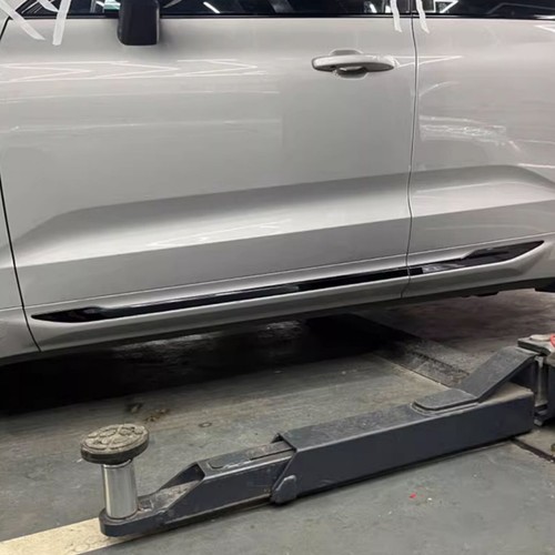 Para VOLVO XC60 2018-2023 Acero Inoxidable Puerta Lateral Moldura Adhesivo Cubierta Borde - Imagen 6 de 13