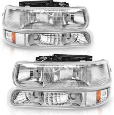 FOR 1999-2002 CHEVY SILVERADO 00-06 TAHOE SUBURBAN HEADLIGHTS SIGNAL LIGHTS