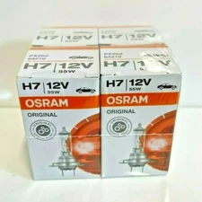 4x- Osram Sylvania H7 Bulb Lamps (64210) 