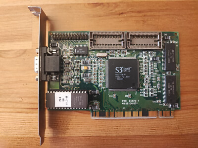 S3  Trio64 GACC2 - PCI - 1MB EDO RAM