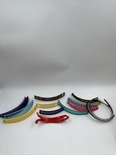 VINTAGE LOT OF 1980'S BARRETTES, BANANA CLIPS HAIR ACCESSORIES