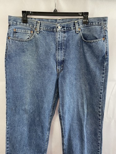 Levi's 550 Men Relaxed Tapered Baggy Loose High Rise Medium Wash Jeans 40x30 G2 - Picture 4 of 13