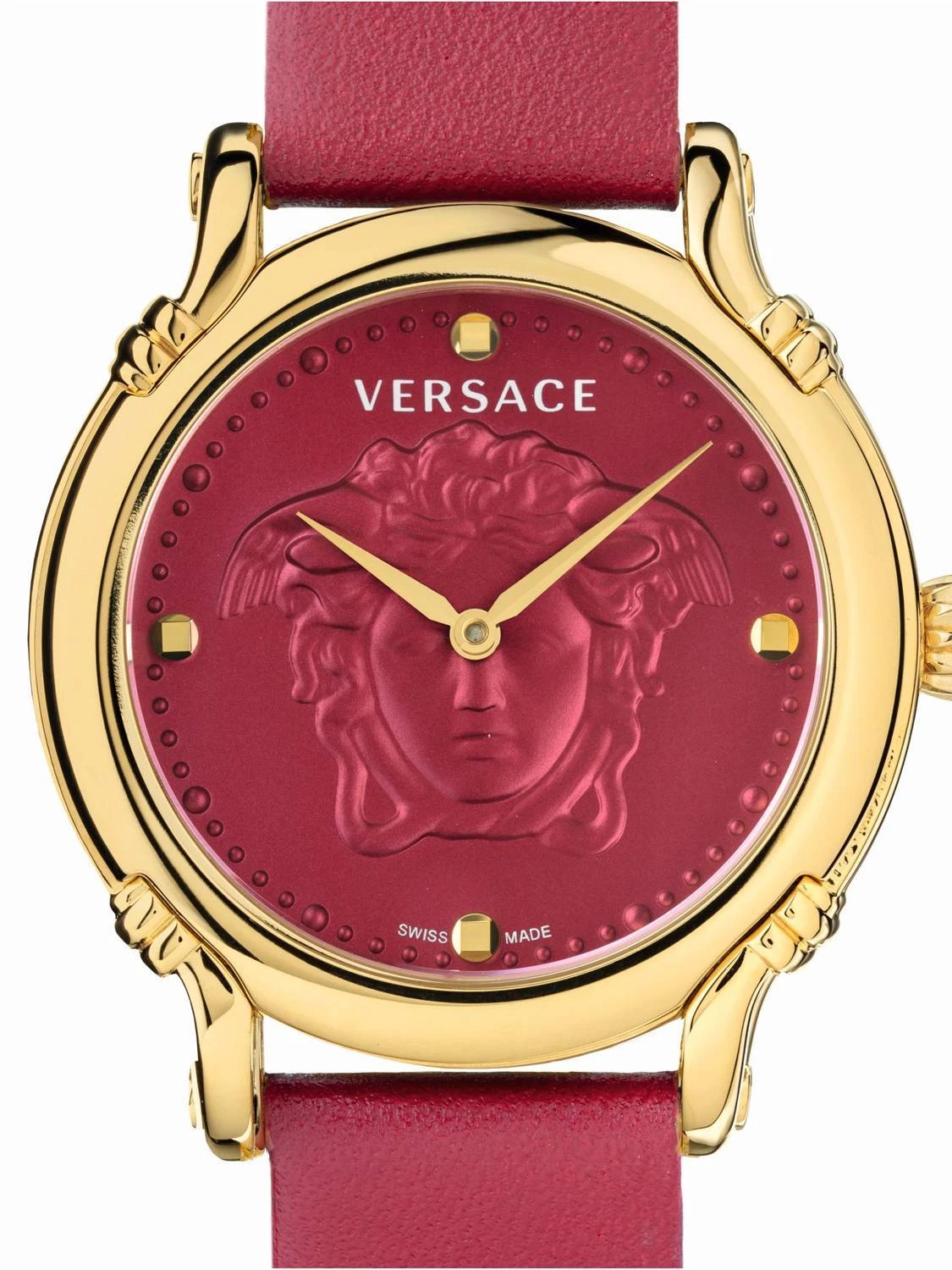 Orologio da polso donna Versace Safety Pin 40 mm Versace goffrato sul quadrante