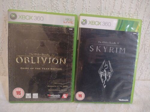 The Elder Scrolls IV Oblivion Gra Roku i Skyrim | Kompletna | Xbox 360 - Zdjęcie 1 z 3