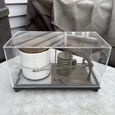 Vintage Tycos Short & Mason /Taylor Cyclo Stormograph Recording Barograph