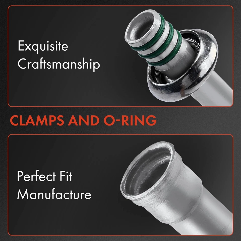 Manguera de líquido refrigerante aire acondicionado para Ford F-150 2004-2008 Lincoln Mark LT 2006-2008 Foto 3 de 4