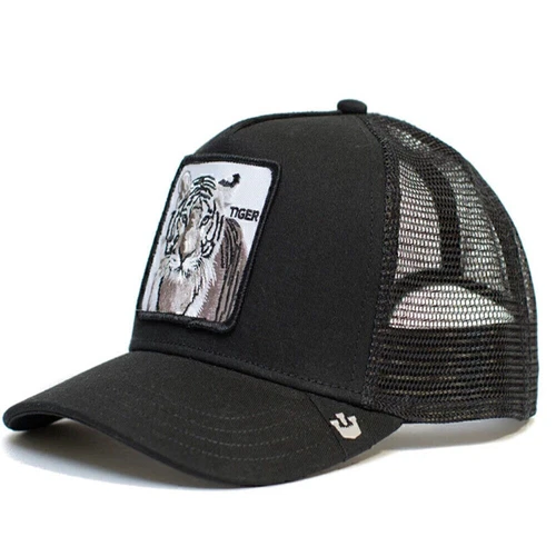 Animal Embroidery Unisex Farm Trucker Mesh Baseball Cap snapback Hip hop sunhat. - Picture 6 of 26